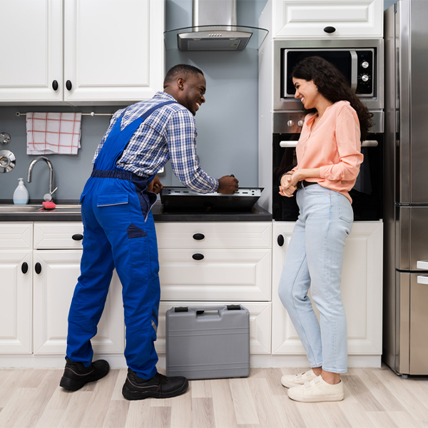 how long does it typically take to complete cooktop repair services in Jamestown New York